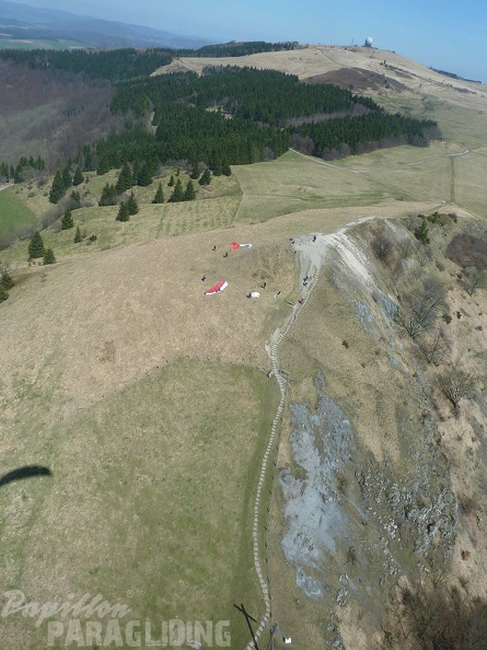2010 Aprilfliegen Wasserkuppe Paragliding 073
