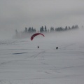 2010 Winter Inversion Wasserkuppe Gleitschirm 018