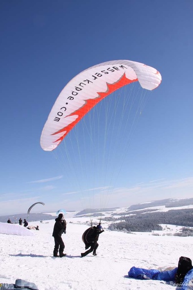 2013 03 02 Winter Paragliding Wasserkuppe 021