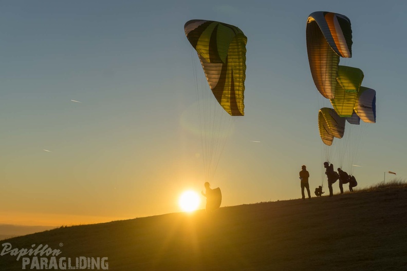 Paragliding Wasserkuppe Sunset-179