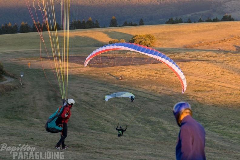 Paragliding Wasserkuppe Sunset-216